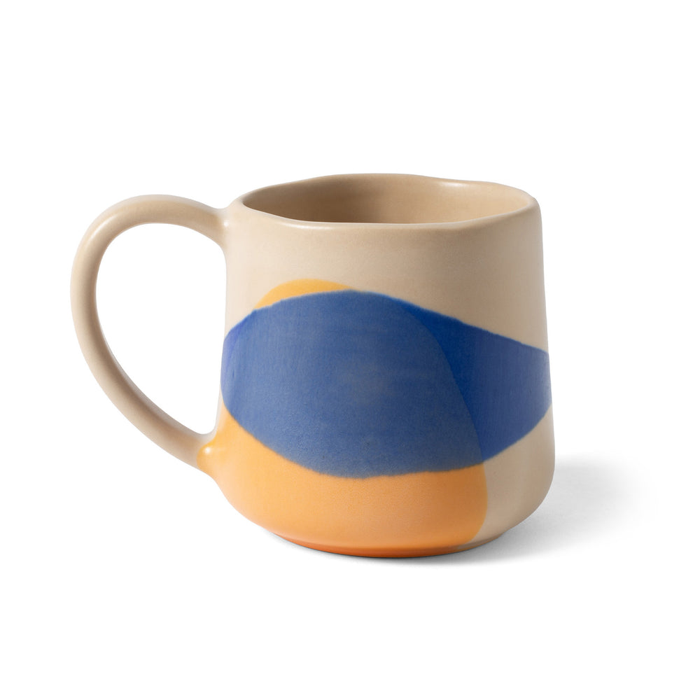 Blue Orange  – Tasse, groß